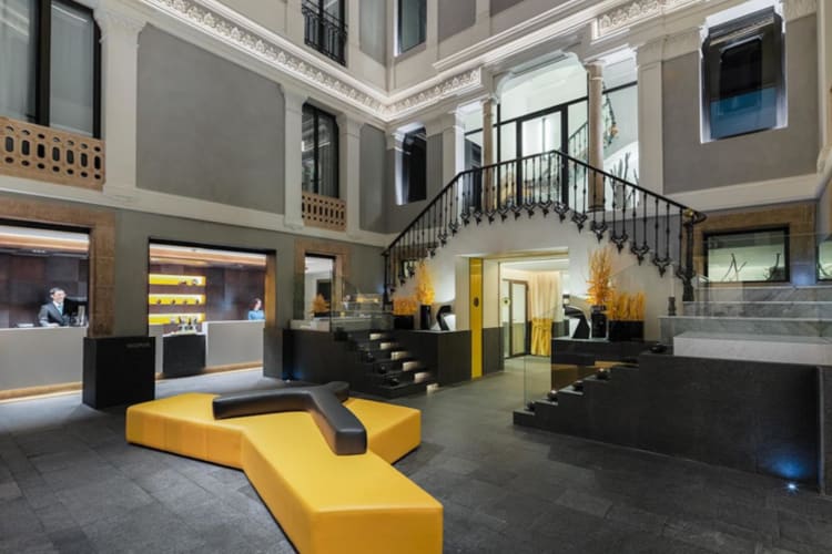 Interior and stairway
